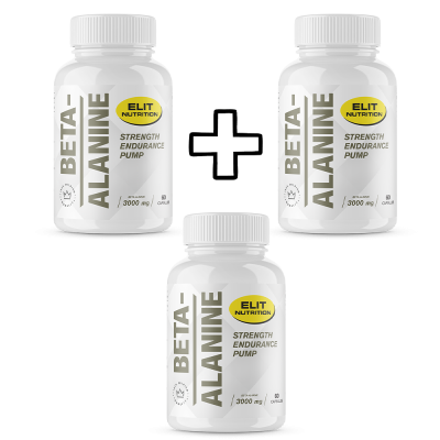 Basic Amino Acids 3x Elit Nutrition Beta Alanine 60 Caps