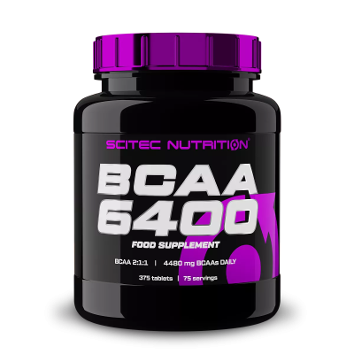 CAA &  Scitec Nutrition BCAA 6400 375 Tabs