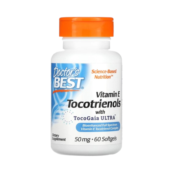Doctors Best Tocotrienols with EVNol SupraBio 50mg 60 Softgels