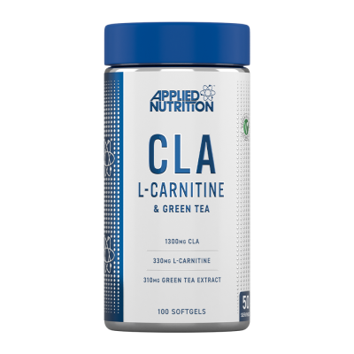 Λιποδιαλύτες Applied Nutrition CLA L-Carnitine & Green Tea 100 Softgels