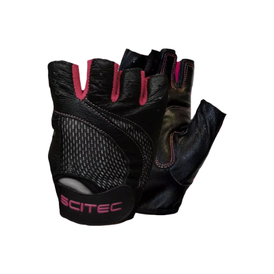 Fitness Gloves Scitec Nutrition Pink Style Gloves