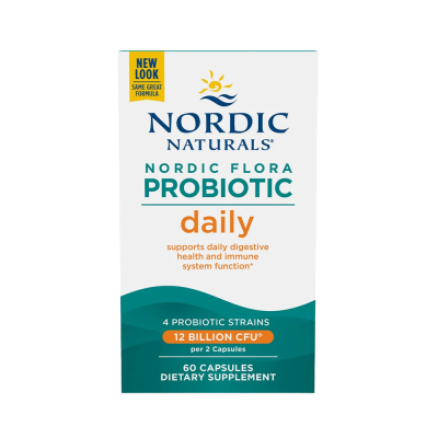 Nordic Naturals Flora Probiotic Daily 12 Billion CFU 60 Caps