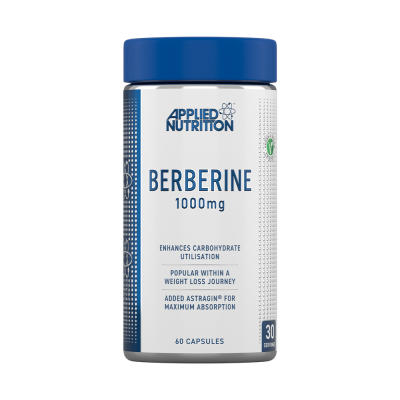 Antioxidants & Herbs Applied Nutrition Berberine 1000mg With Astragin 60 Caps