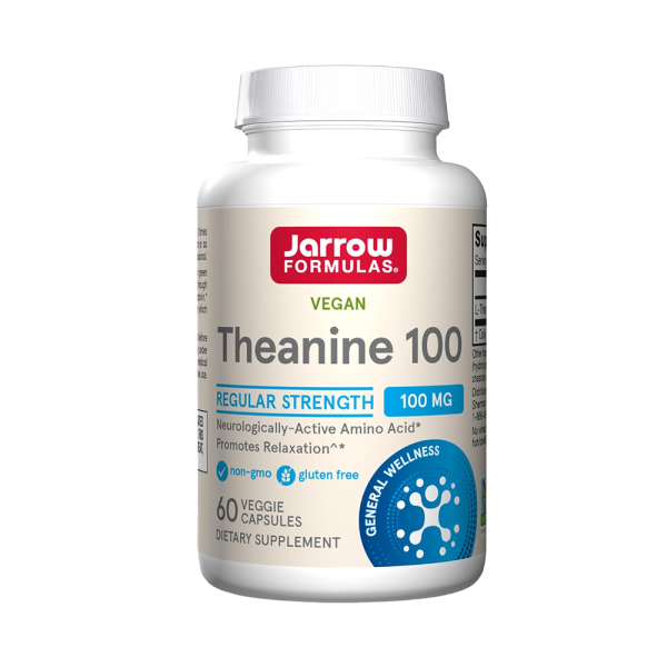 Jarrow Formulas Theanine 100mg 60 VCaps
