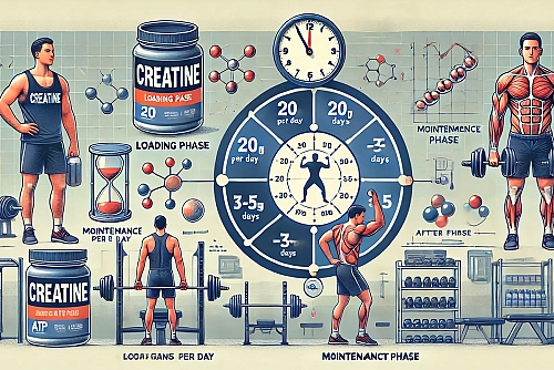 Δοσολογία Κρεατίνης και Χρόνος Λήψης