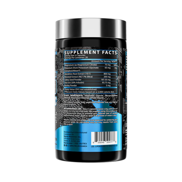 Nutrex Lipo-6 Black Diuretic 80 Caps