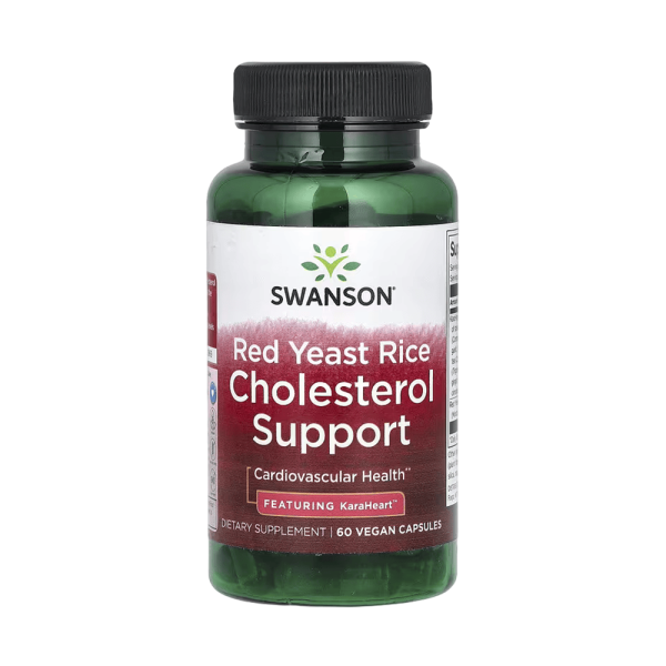Swanson Red Yeast Rice Cholesterol Support 60 VCaps