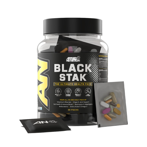 Applied Nutrition Black Stak The Ultimate Health Pack 30 Packs