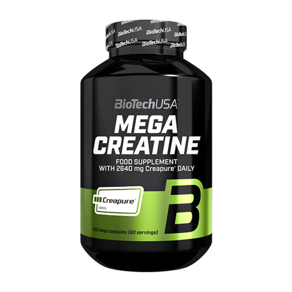 BioTech USA Mega Creatine Creapure 120 Caps