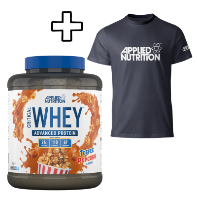 Applied Nutrition Critical Whey 2000g + Applied Nutrition T-Shirt