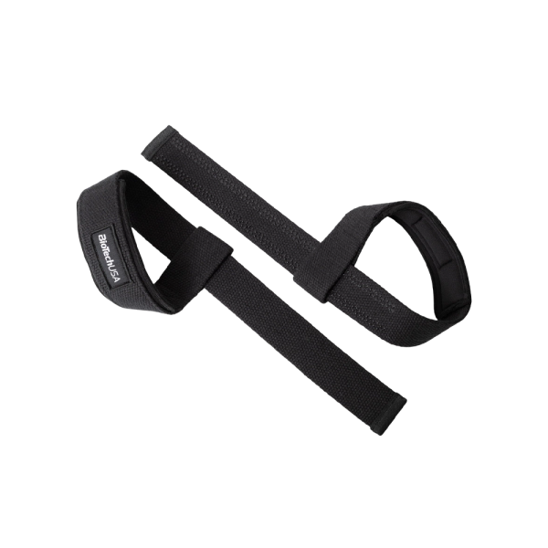 BioTechUSA Lifting Straps Black One Size