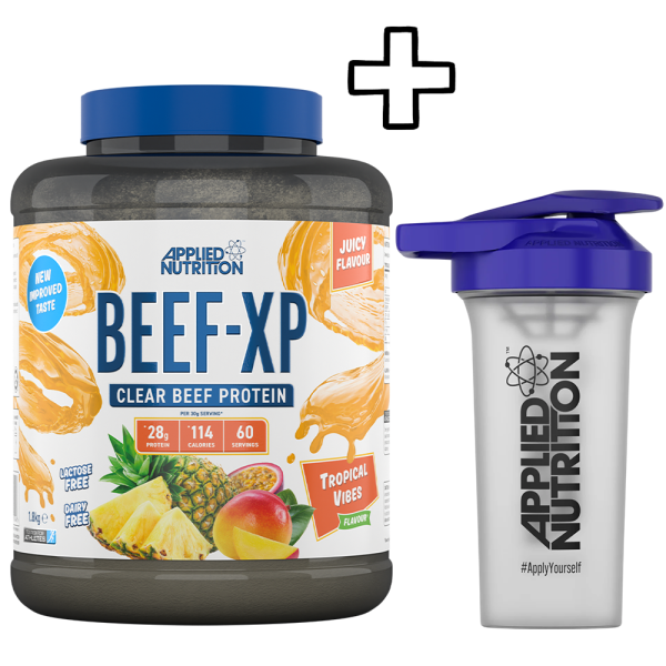 Applied Nutrition Beef-XP Hydrolysed Protein 1800g + (ΔΩΡΟ) Applied Nutrition Shaker 700ml
