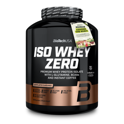 BioTech USA Iso Whey Zero Caffe Latte 1816g
