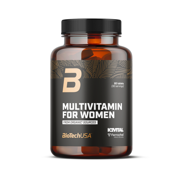BioTech USA Multivitamin for Women Organic Sources 60 Tabs