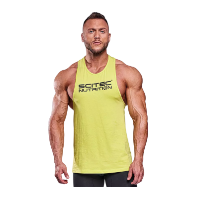 T-Shirt Scitec Nutrition Scitec Nutrition Jude Men Tank Top Yellow