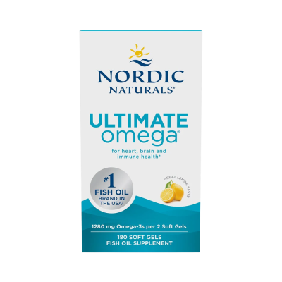 Nordic Naturals Ultimate Omega 3 1280mg 180 Softgels