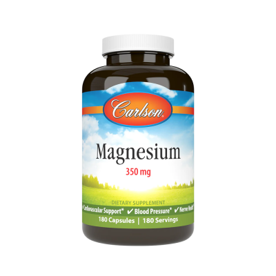 Carlson Labs Magnesium 180 Caps