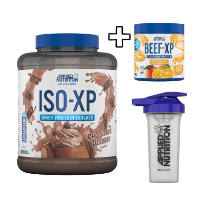 Applied Nutrition ISO-XP 1800g + Applied Nutrition Beef-XP Hydrolysed Protein 150g + Applied Nutrition Shaker 700ml