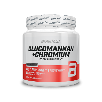 BioTech USA Glucomannan + Chromium 225g