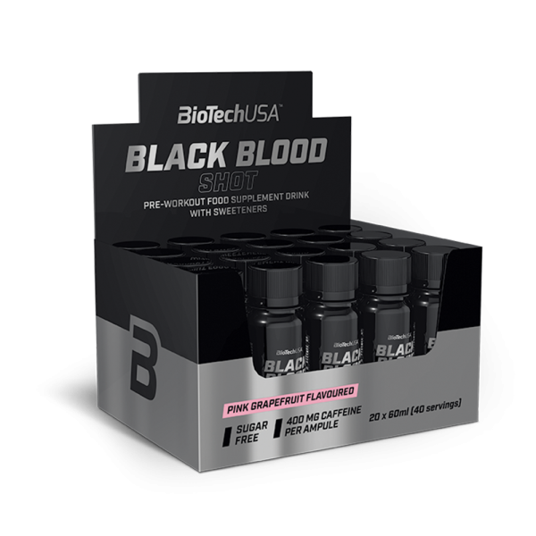 BioTech USA Black Blood Shot 20 x 60ml