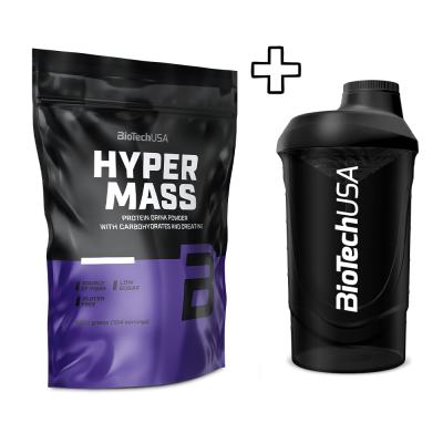 BioTech USA Hyper Mass 6800g + (GIFT) BioTech USA Wave Shaker 600ml