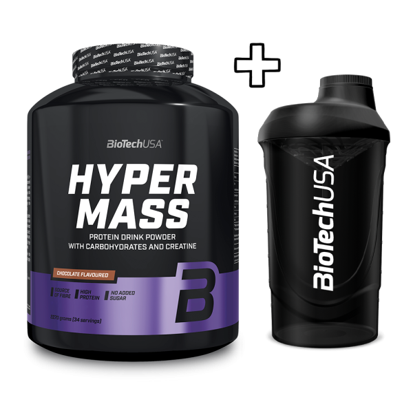 BioTech USA Hyper Mass 2270g + (ΔΩΡΟ) BioTech USA Wave Shaker 600ml