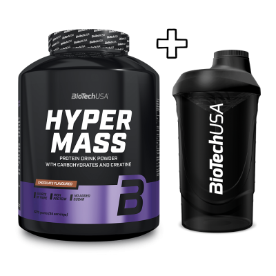 BioTech USA Hyper Mass 2270g + (ΔΩΡΟ) BioTech USA Wave Shaker 600ml