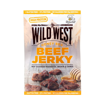 Sport Nutrition Wild West Beef Jerky Honey BBQ 25g