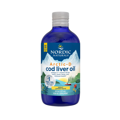 Αθλητική Διατροφή Nordic Naturals Arctic-D Cod Liver Oil 237ml