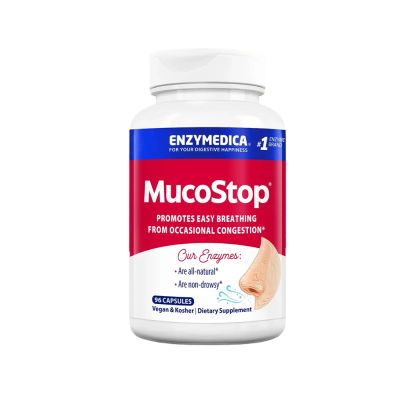 Ευεξία - ΟΜΟΡΦΙΑ Enzymedica MucoStop 48 Caps