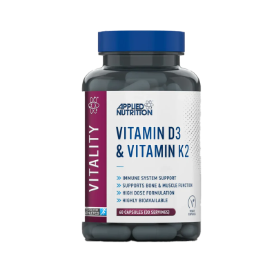 Applied Nutrition Vitamin D3 & K2 60 Caps