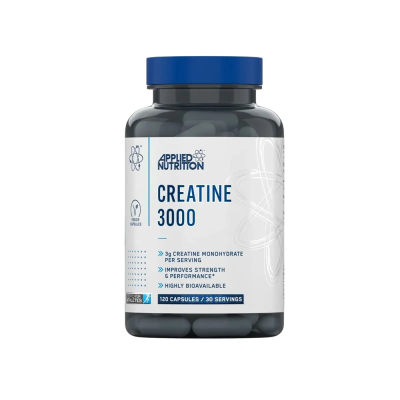 Vegan Applied Nutrition Creatine Micronized Monohydrate 3000 120 Caps