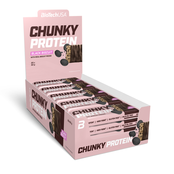 BioTech USA Chunky Protein Bar 20 x 50g