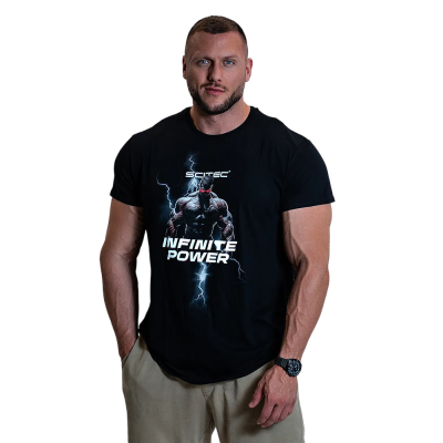 T-Shirt Scitec Nutrition Hot Blood Infinity T-Shirt Black