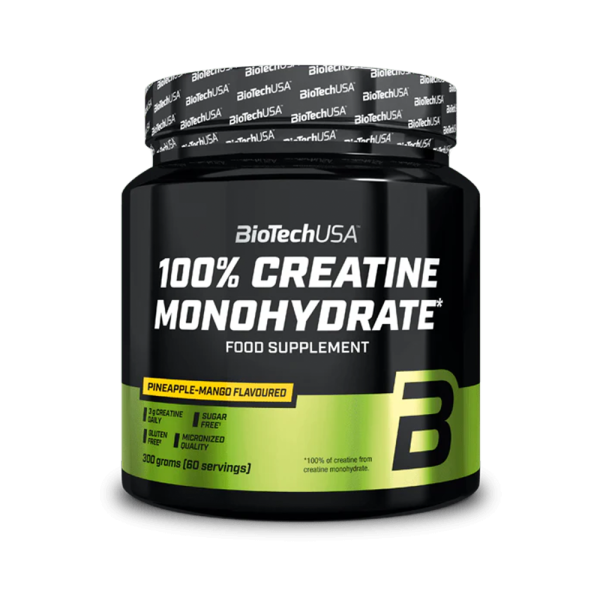 BioTech USA 100% Creatine Monohydrate Flavoured 300g