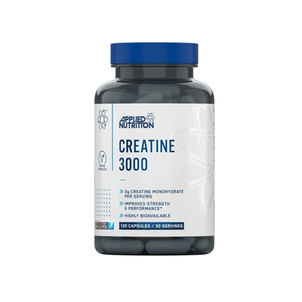 Applied Nutrition Creatine Micronized Monohydrate 3000 120 Caps