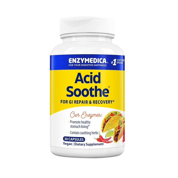 Enzymedica Acid Soothe 30 Caps