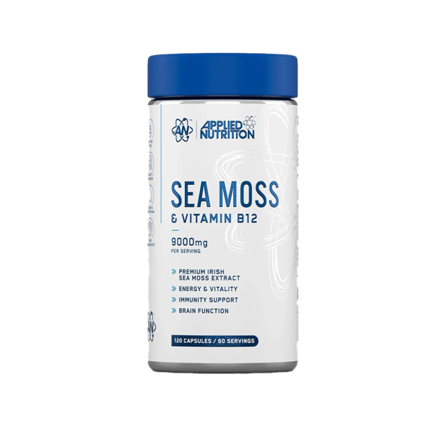Applied Nutrition Sea Moss & Vitamin B12 9000mg 120 Caps