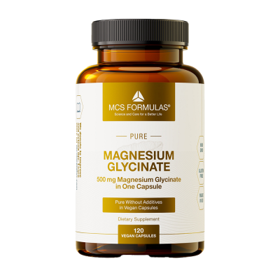 Συμπληρωματα διατροφης MCS Formulas Magnesium Glycinate 500mg 120 VCaps