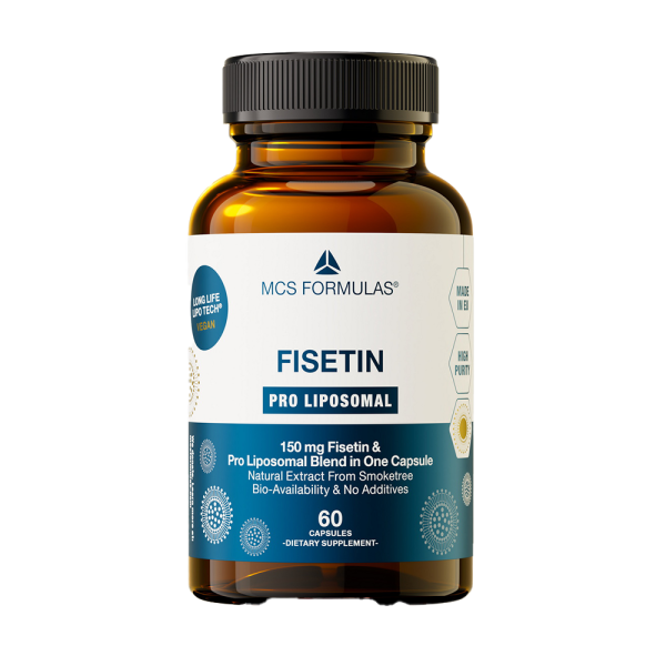 MCS Formulas Fisetin 150mg Pro Liposomal 60 Caps