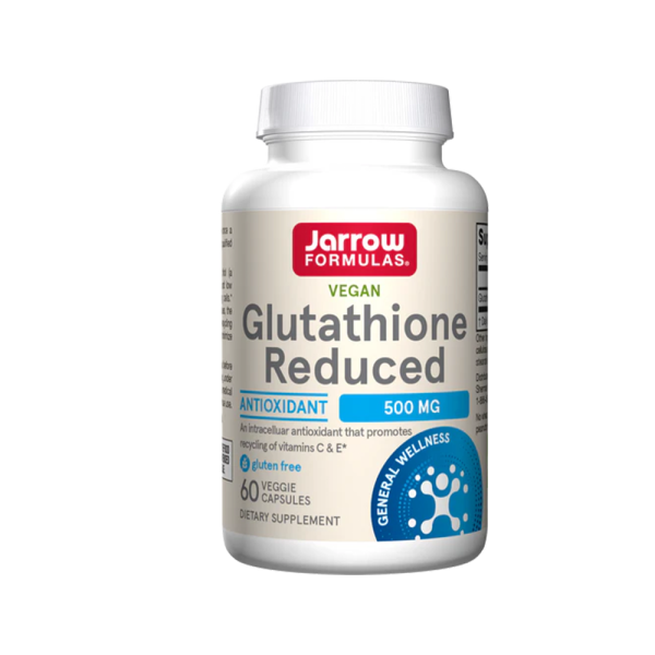 Jarrow Formulas Glutathione Reduced 500mg 60 Vcaps