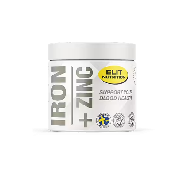 Elit Nutrition Iron + Zinc 60 Caps