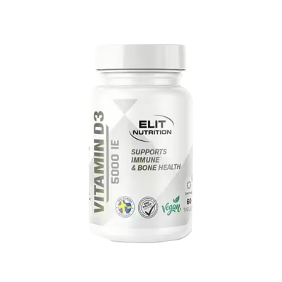 Elit Nutrition Vitamin D3 2500 IU 60 Tabs