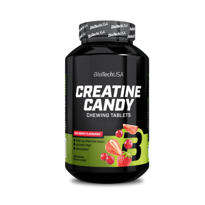 BioTech USA Creatine Candy 240 Chewing Tabs