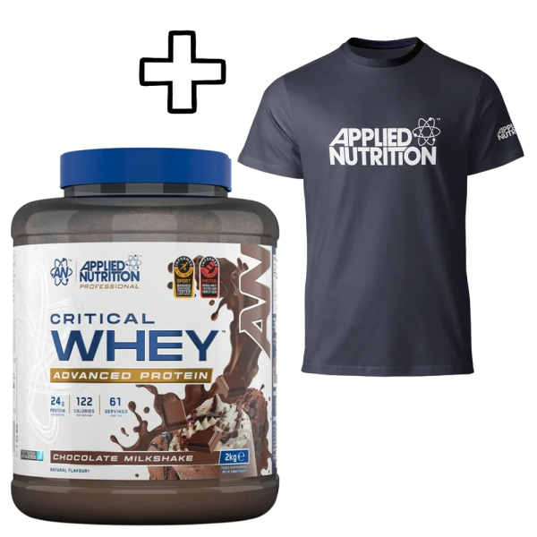 Applied Nutrition Critical Whey 2000g + Applied Nutrition T-Shirt