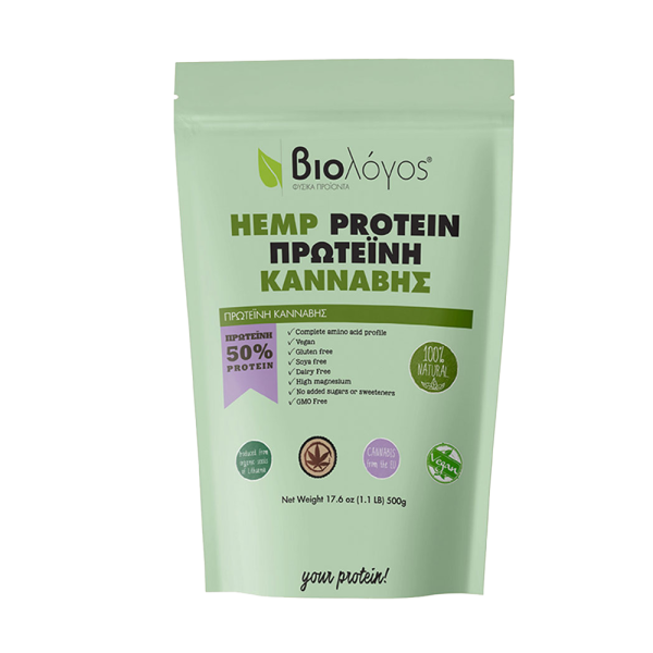 Βιολογική Πρωτεΐνη Κάνναβης 500g
