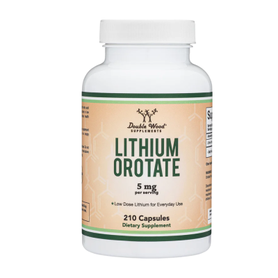 Double Wood Lithium Orotate 5mg 210 Caps