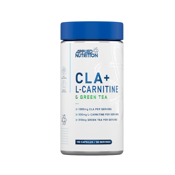 Applied Nutrition CLA L-Carnitine & Green Tea 100 Softgels | Conjugated  Linenoic Acid Products (CLA) | Katerelos Fitness