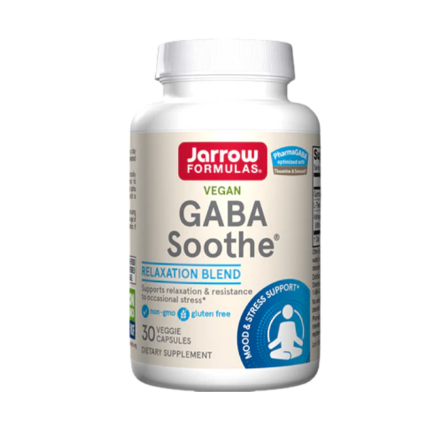 Jarrow Formulas GABA Soothe 30 VCaps