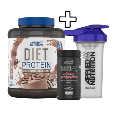Συμπληρωματα διατροφης Applied Nutrition Diet Whey 1800g + Applied Nutrition Shred-X Extreme Thermogenic 90 VCaps + Applied Nutrition Shaker 700ml